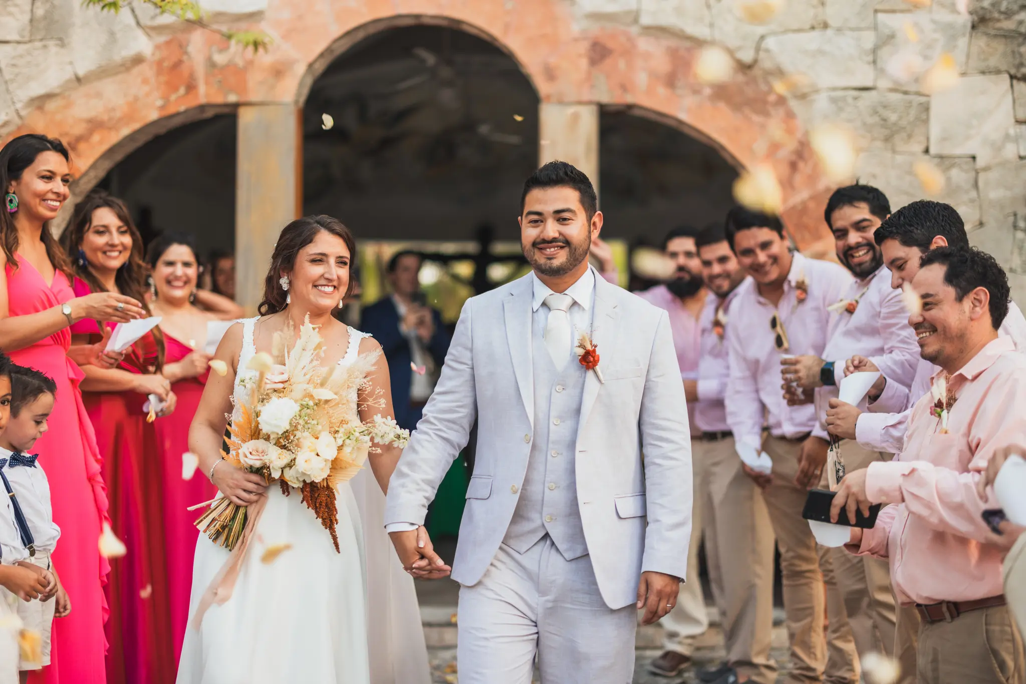 banner Tamara and Cesar wedding at Akiin Tulum